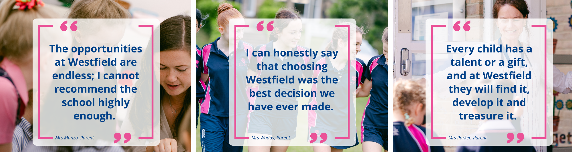 Parent Testimonials_Open Day 2026